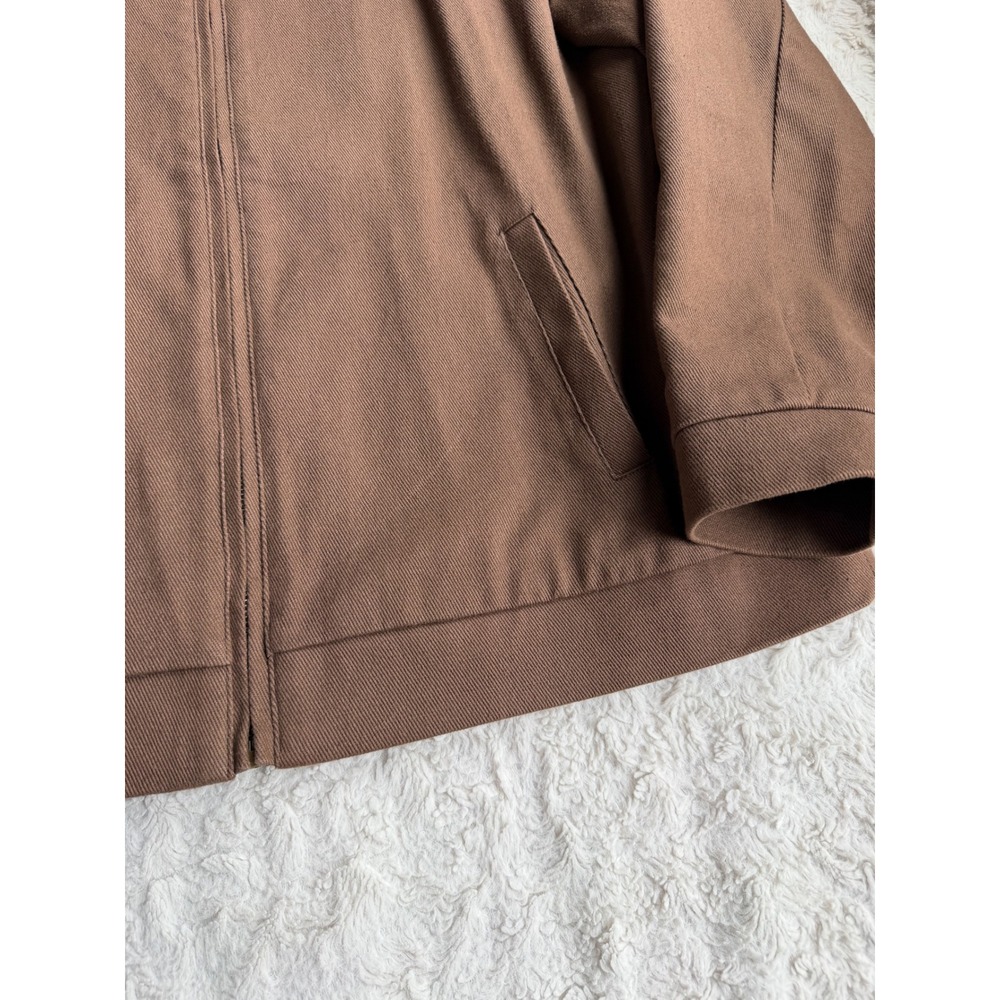 Taylor Swift Acoustic Piano Work Jacket Brown Embroidered Floral Chore Coat M - Picture 11 of 14